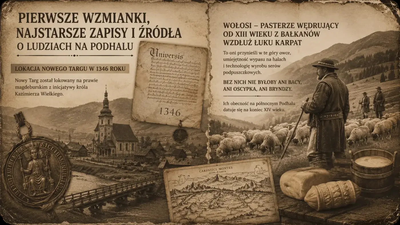 Historia kuchni Podhala: pierwsze wzmianki, najstarsze zapisy i źródła