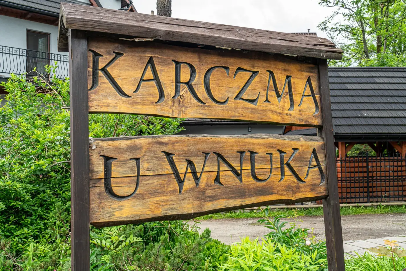 Budynek Karczmy U Wnuka, najstarsza karczma regionalna w Zakopanem