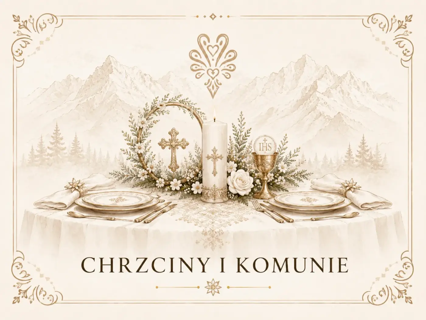 Křtiny a první svaté přijímání